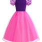 Syoimy Princess Dress For Girls Princess Dress Up Costume Birthday Party Halloween Cosplay Costume With Accessories