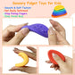 Aokeleilei Fidget Toys Sensory Stone For Kids 6 Pack Textured Soft Worry Stone For Autism Kids Calming Fidget Stress Toys For Cl