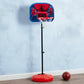 Delta Children - Marvel Spider-Man Basketball Hoop Set for Kids, Red