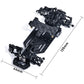 Abendor 1/24 1/28 TG Racing Carbon Fiber Assembled Mini Rear Drive RWD Drift Racing Car Frame Body Kit with Wheels&Tools DIY Par
