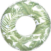 Funboy Giant Inflatable Tropical Tube Float, Donut Style Pool Float, Luxury Raft For Summer Pool Parties And Entertainment