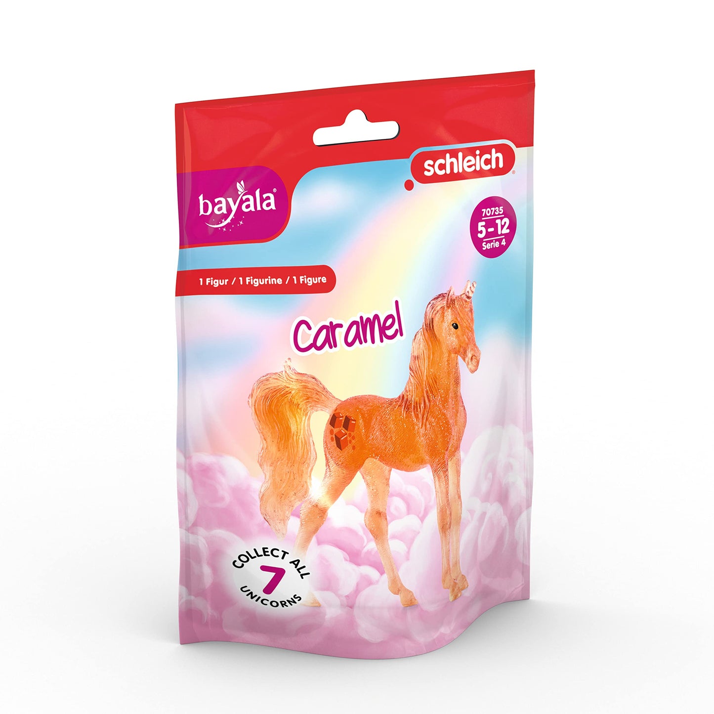 Schleich Bayala, Collectible Unicorn Toy Figure For Girls And Boys, Caramel Unicorn Figurine (Dessert Series), Ages 5+