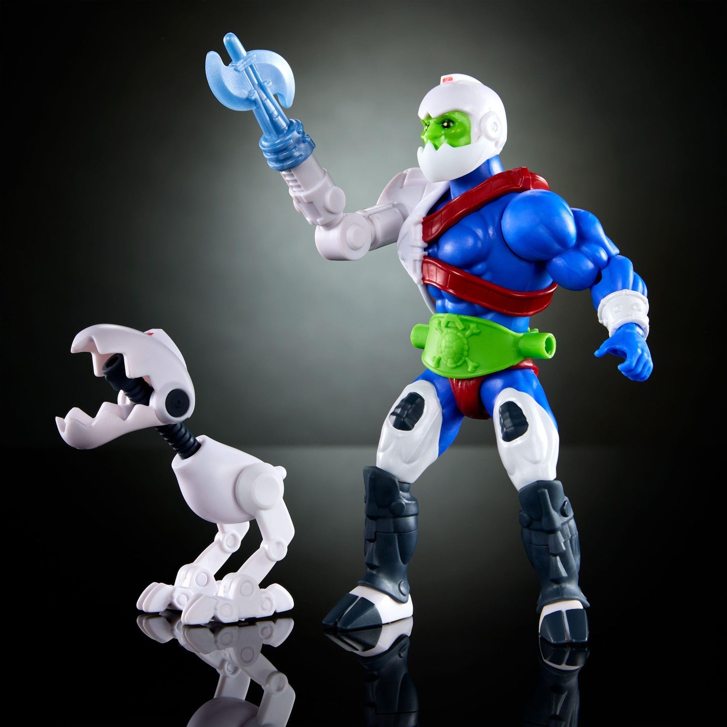 Masters Of The Universe Turtles Of Grayskull Toy Figure - Leonardo, Toy_Figure, Plastic, Action Figure, Hvj63