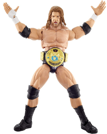 Wwe Triple H Ultimate Edition Wave 3 Multiple-Pose 6-Inch Action Figure With Entrance Gear, Extra Heads & Swappable Hands ?
