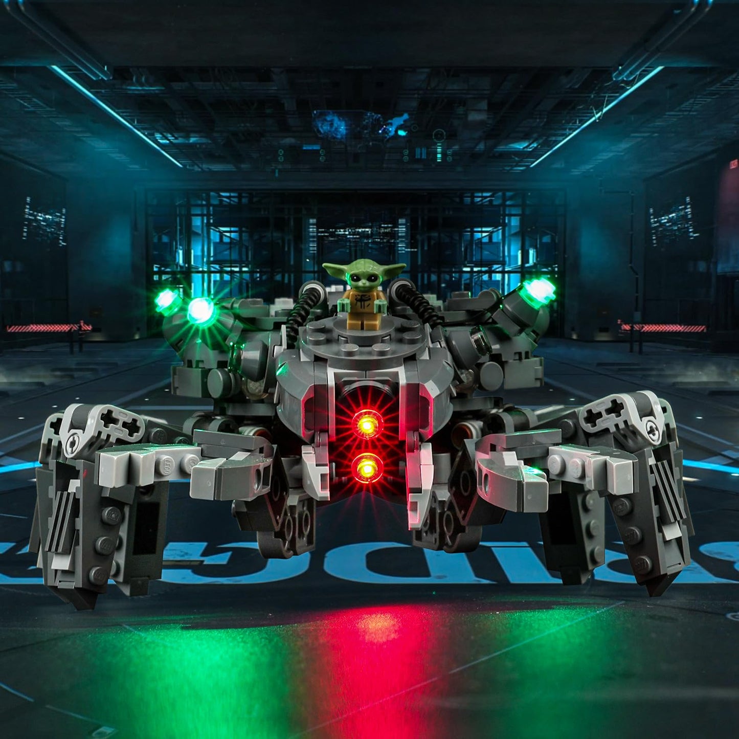 Dalded Led Lighting Kit For Lego Star Wars Spider Tank 75361, Led Light Compatible With Lego 75361 Building Block Models (Not In