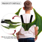 Darlion Dragon Wings Costume Children'S Props Cosplay Wing Dinosaur Tail Mask Set For Kids (Green)