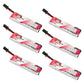 Gaoneng 6Pcs Gnb 1S Lipo 3.8V Hv 550Mah 1S 100C Lipo Battery With Gnb27 Cabled Connector For Fpv Racing Drone