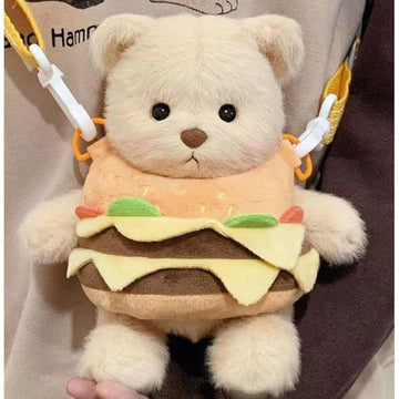 Teddy Angels Teddy Bear 11.8 Inch With Two Clothes Stuff Animal Plush Gift For Kids Girls Women Birthday. (Brown Luxury Gift Box