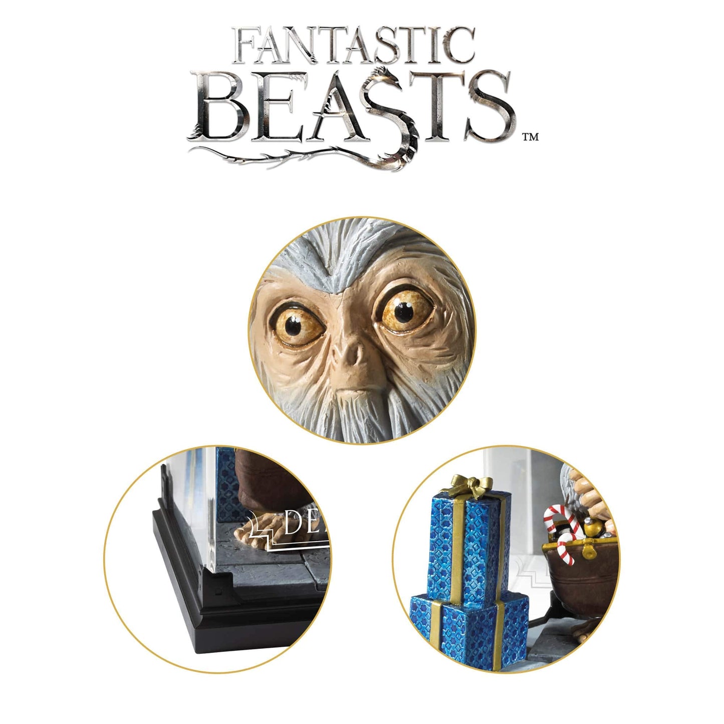 The Noble Collection Demiguise Figure - Multicoloured Plastic Model NN5253