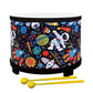 MUSICUBE Kids Drum Set - 10-inch Floor Tom with 2 Drum Sticks - Educational Musical Toys for Baby Toddler Sensory Percussion Ins
