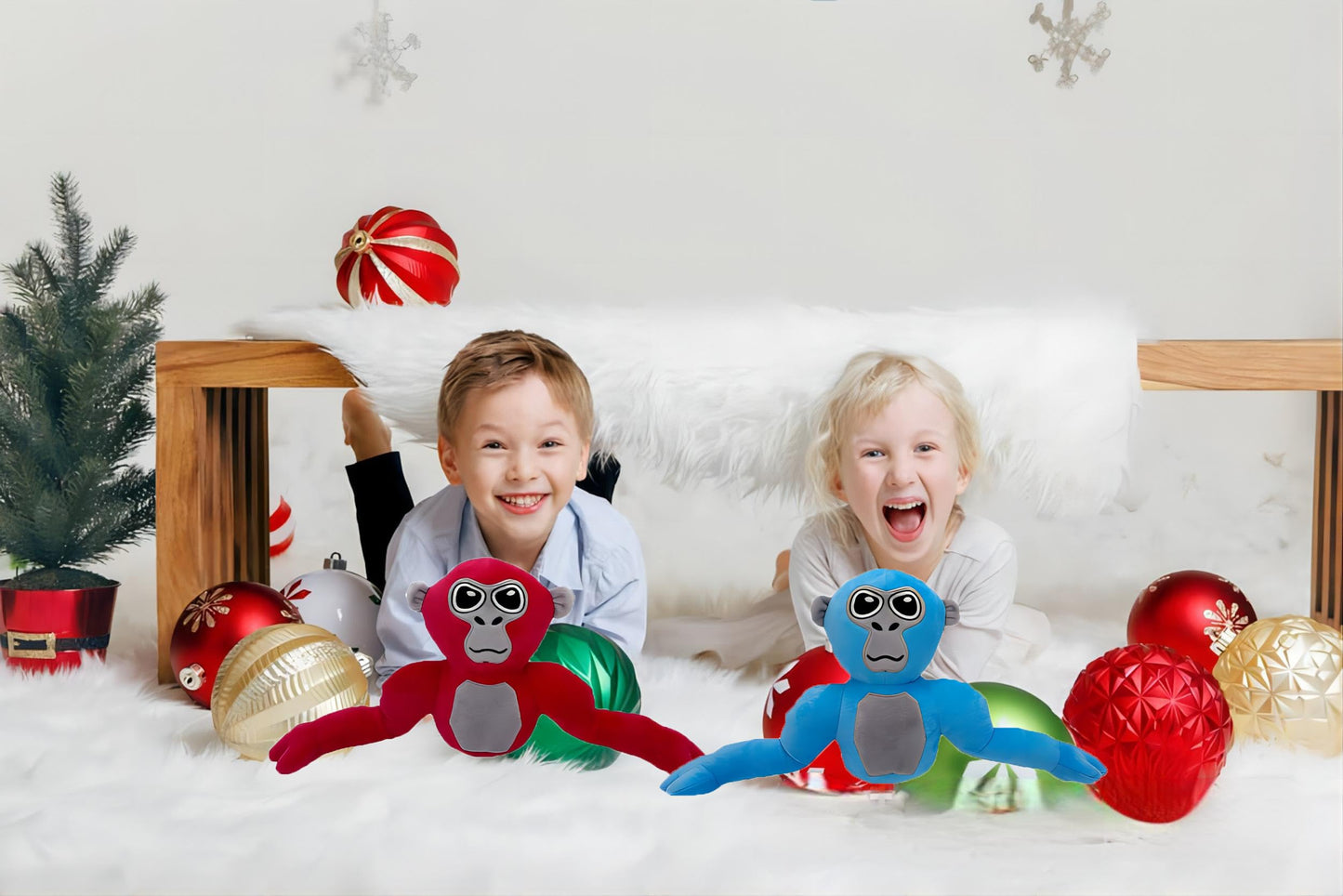 Vonndia 2Pcs Plush Stuffed Animal For Fans Kids Thanksgiving Birthday Easter Christmas Choice For Boys Girls