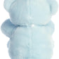 Aurora® Snuggly Comfy™ Bear - 10-Inch Blue Stuffed Animal, Polyester, Model 20045, Perfect for Imaginative Play and Comfort