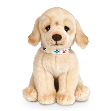 Living Nature Soft Toy - Giant Golden Lab Puppy (23Cm)