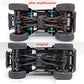 Rclions Higher Extra Clearance Rc Links Linkage Set For 1/24Th Axial Scx24 Bronco C10 Jlu Crc Rc Crawler Car Upgrades Parts (Bla