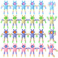 Transformable Fidget Spinners 24 Pcs Rabbit Toys For Kids Birthday Gifts Party Favors And Adults Stress Relief Sensory Toys For