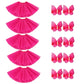 BGFKS Tutu Skirt for Girls,5 Pack Princess Party Favor Dress Skirt Set with hairclips for 2-8 Years.(Hot Pink)