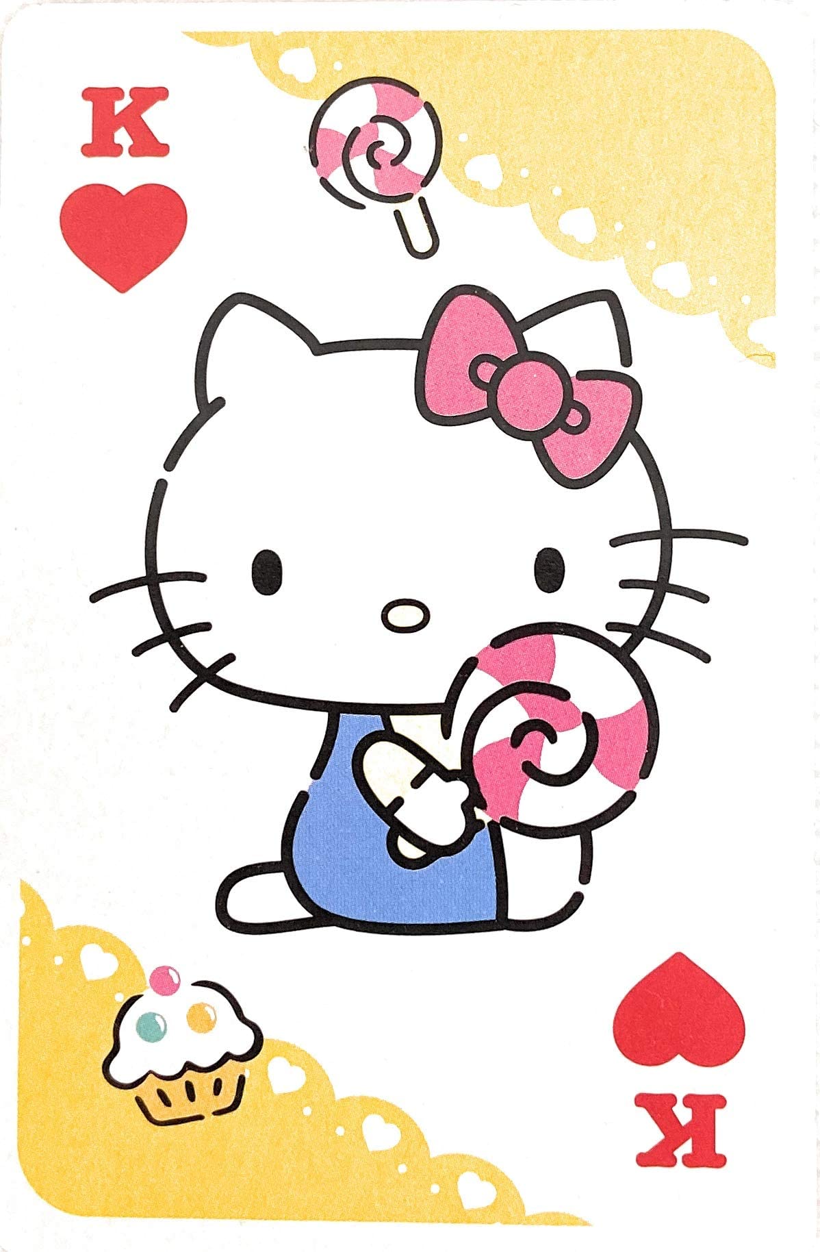 Sanrio Characters Playing Card Hello Kitty, Little Twin Stars, My Melody, Cinnamoroll, Pompompurin, Pochacco 3.5in x 2.4in x 0.7
