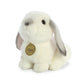 Aurora® Realistic Miyoni® Lop Eared Rabbit Stuffed Animal - Lifelike Detail - Cherished Companionship - Grey 8 Inches