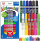 The Pencil Grip Kwik Stix Solid Tempera Paints, Thin Stix Paint Pens, Super Quick Drying, 12 Classic Colors for Children - 12 Pa
