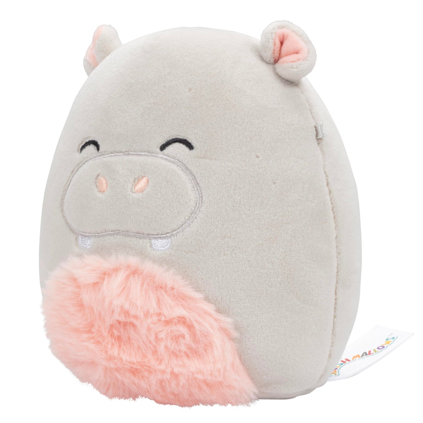 Squishmallows Original 5-Inch Harrison The Hippo - Official Jazwares Easter Plush - Collectible Soft & Squishy Mini Basket Stuffer Stuffed Animal Toy - Add To Your Squad - Gift For Kids, Girls & Boys