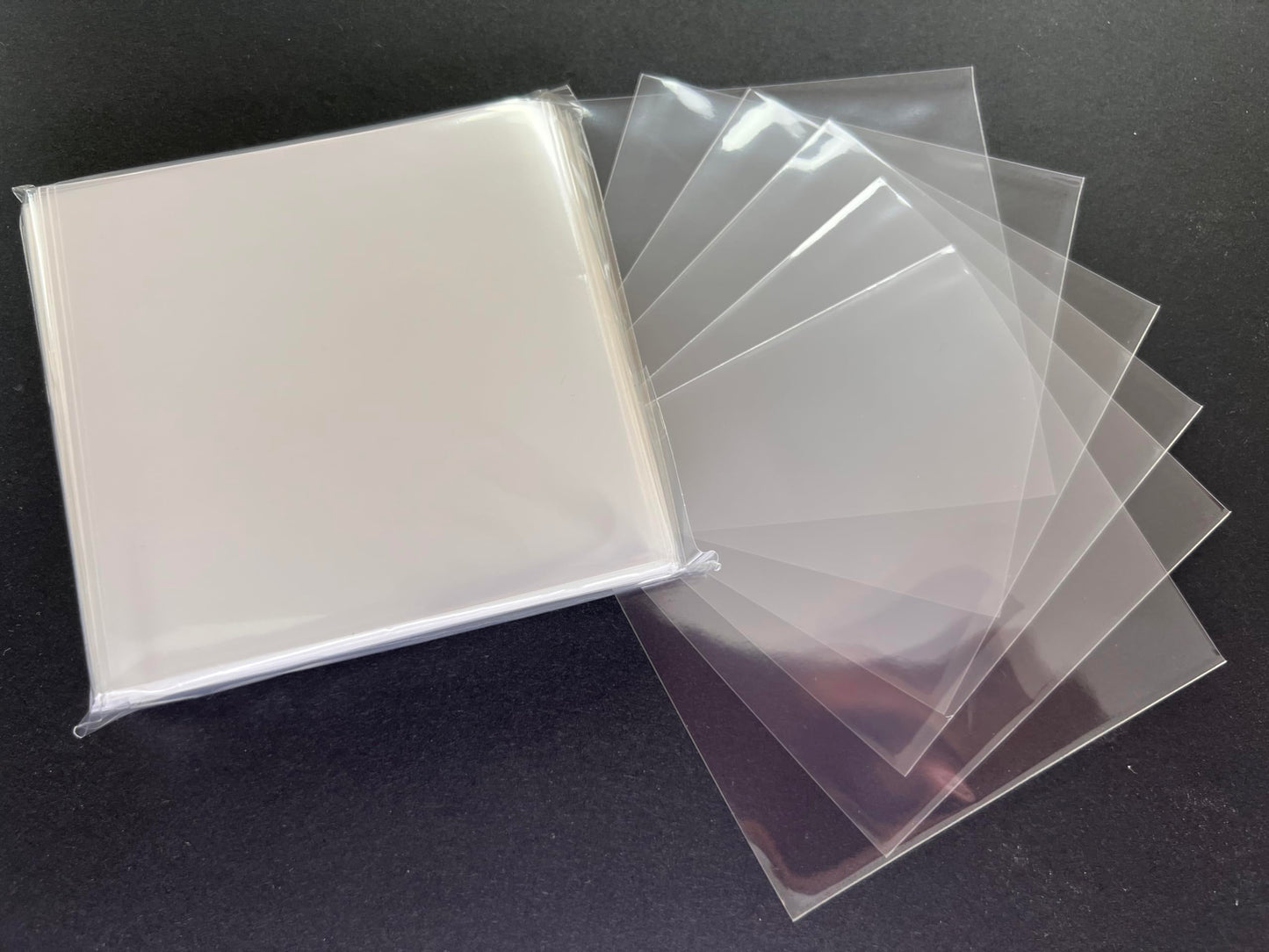 Sleeve Kings Medium Square Card Sleeves 80 X 80 Mm (10X110 Pack, 1100 Sleeves)