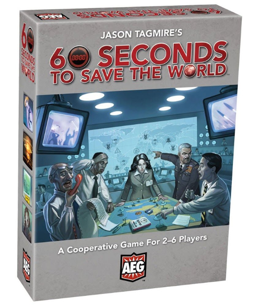 Alderac Entertainment Ald05878 60 Seconds To Save The World Board Game