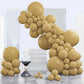 Partywoo Tan Balloons, 140 Pcs Boho Tan Balloons Different Sizes Pack Of 18 Inch 12 Inch 10 Inch 5 Inch Light Brown Balloons For Balloon Garland Or Balloon Arch As Birthday Party Decorations, Tan-F19