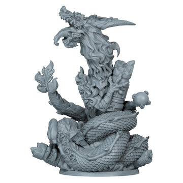 Zombicide White Death: Divine Beasts Abomination Pack - Mythical Creature Expansion, Cooperative Strategy Game With Tabletop Min