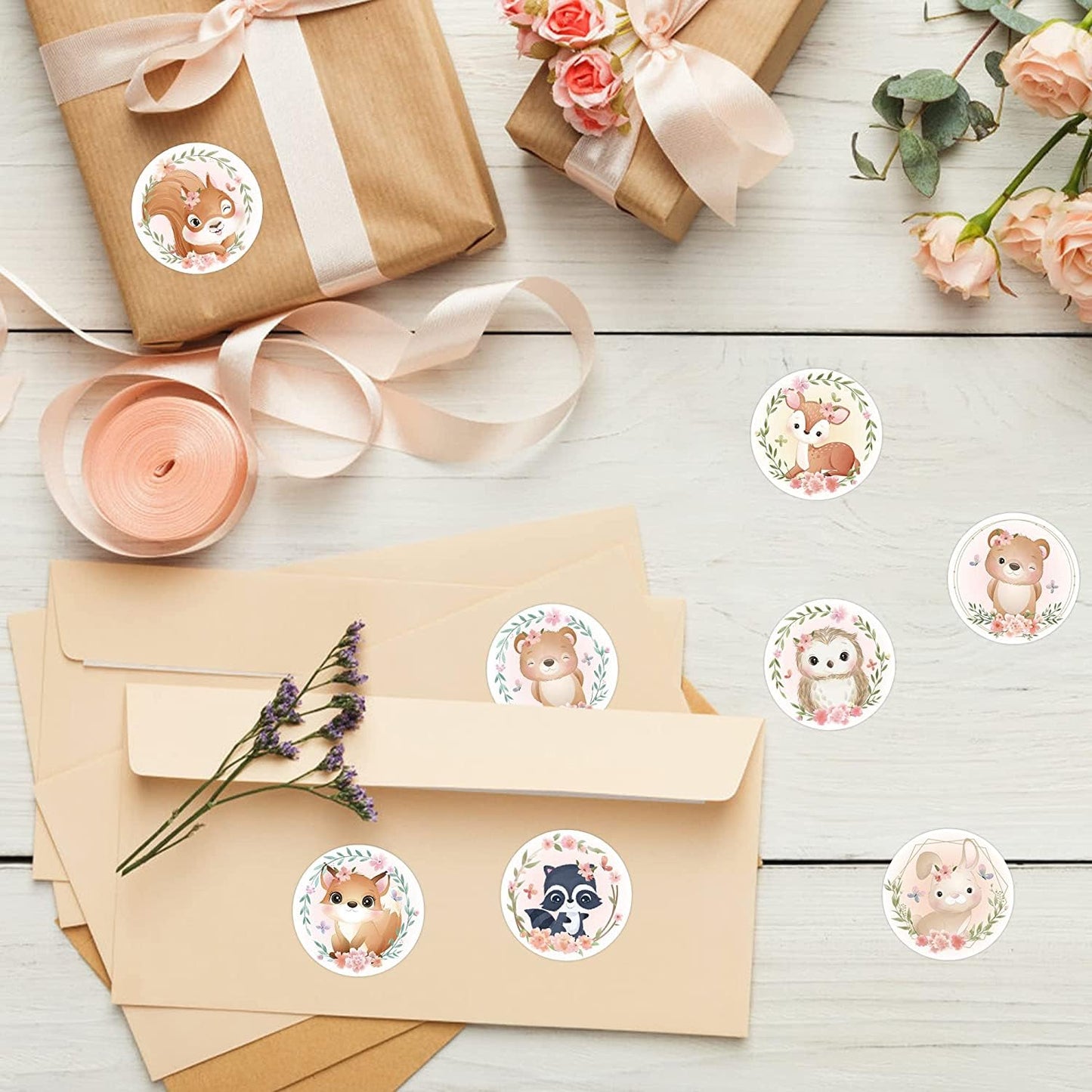 W1Cwey Animals Sticker (Forest Friends)