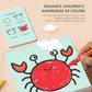 CYJBE Interactive Educational Drawing Robot - Montessori Toy with 100 Word Cards, Voice Interaction, Pink, Ages 5+, Model LJIA0002