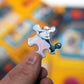 Springbok Happy Bus 500 Piece Jigsaw Puzzle For Adults And Kids - Dog Lovers Will Enjoy This Illustration By Artist Carol Luz Of Lots Of Happy Dogs On The Schoolbus.