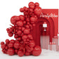 Partywoo Red Balloons, 110 Pcs 22 Inch Star Balloons And Red Balloons Different Sizes Pack Of 18 Inch 12 Inch 10 Inch 5 Inch For Balloon Garland Balloon Arch As Birthday Decorations, Party Decorations