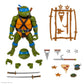 Super7 ULTIMATES! Teenage Mutant Ninja Turtles Leonardo - 7 TMNT Action Figure with Accessories Classic Cartoon Collectibles and Retro Toys