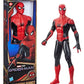 Spider-Man Marvel Titan Hero Series 12-Inch New Red And Black Suit Action Figure Toy, Movie Inspired, For Kids Ages 4 And Up