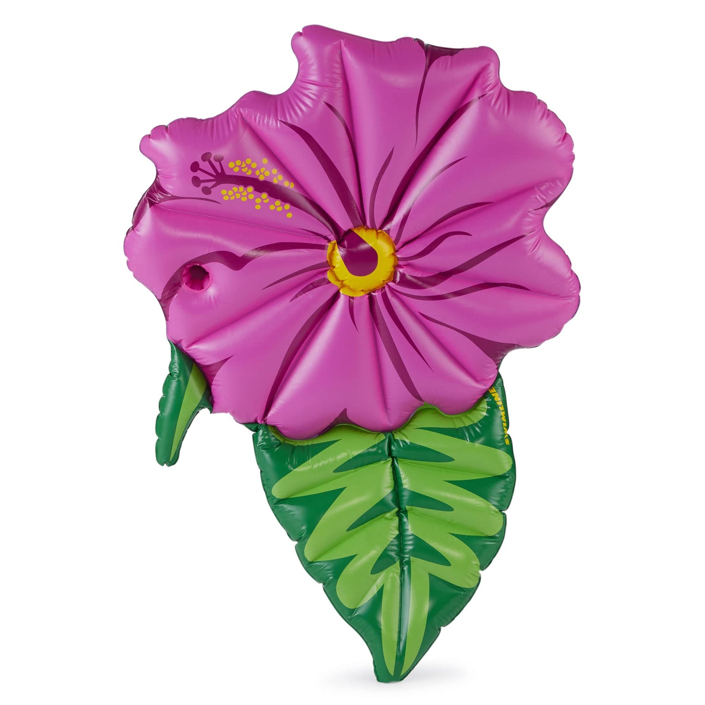 Swimline Inflatable Hibiscus Flower Pool Float Purple, 70'