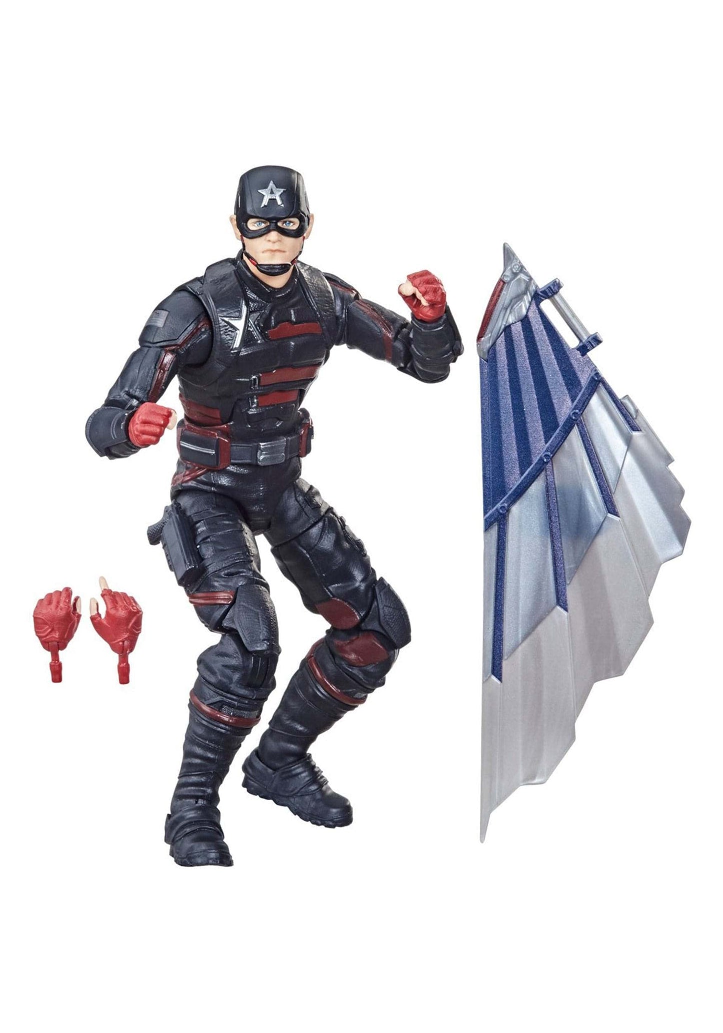 Marvel Legends Series Avengers 6-Inch Action Figure Toy U.S. Agent and 2 Accessories  for Kids Ages 4 and Up