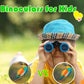 Scotamalone Kids Binoculars Set - Shock Proof, Rubber, Blue, Age 3-12, Perfect for Bird Watching, Hiking, and Birthday Presents