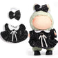 AICase for Labubu Clothes/for Labubu Outfits Clothes Set for 17cm Lububu Doll 2 Piece enhanced Dresses Set elegant Clothing for LA BUBU Girls Stylish Adorable Dolls Clothes Accessories (No Doll)_02