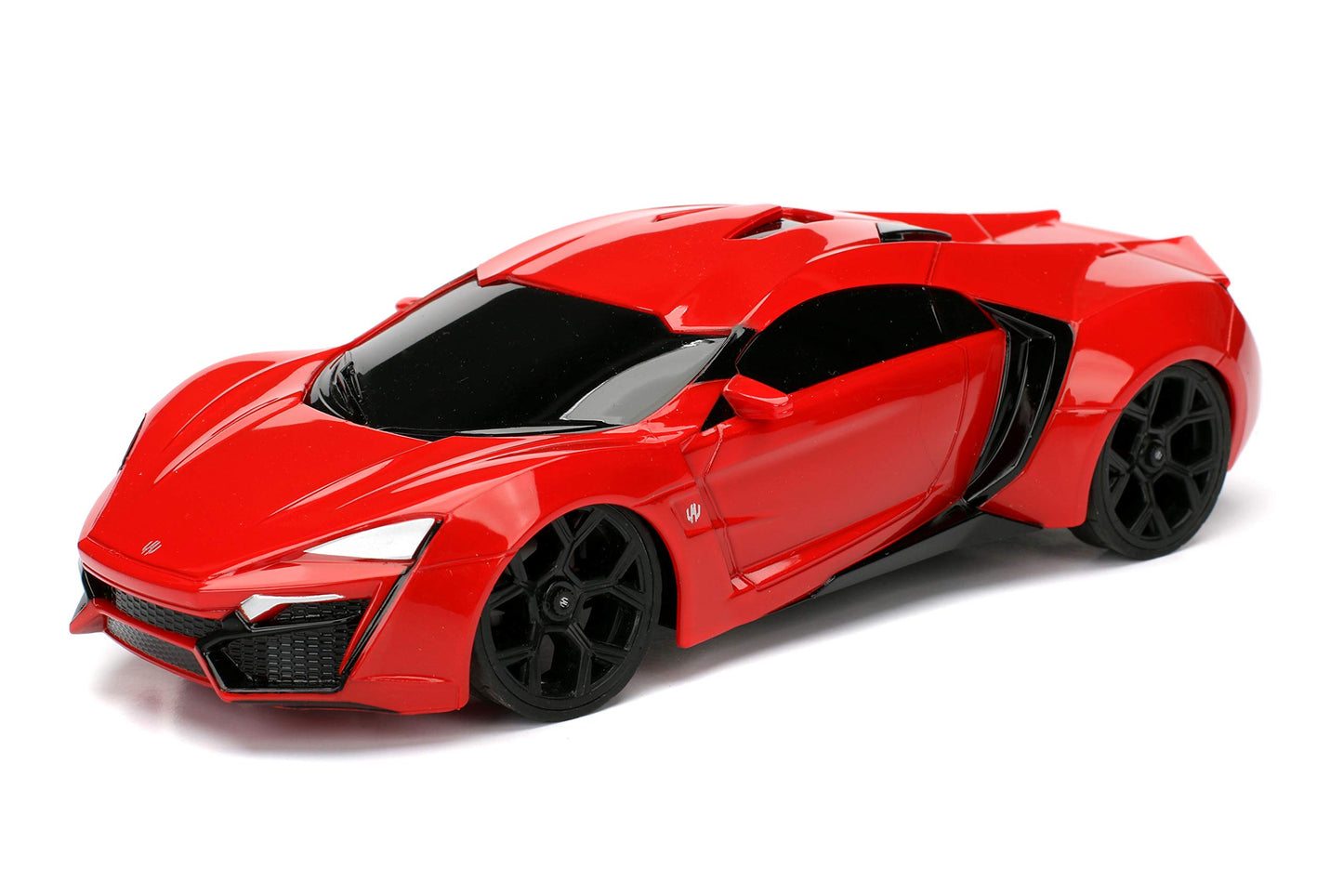 Fast & Furious 7.5'' Lykan Hypersport Remote Control Car RC with 2.4GHz, Toys for Kids and Adults