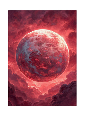 Katomula 100 MTG Card Sleeves with 100 Inner Sleeve, Textured Back Art Sleeves, Fit Standard Size Cards-Mountain Planet