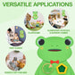 Monlurd Wooden Frog Sensory Wall Toy, Busy Board For Toddlers, Montessori Sensory Wall Panel For Kids, Ideal For Classroom, Play