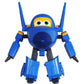 Super Wings - 5' Transforming Airport Airplane Toys Collection Playset Vehicle Action Figures | Plane To Bot | Fun Preschool Toy Plane For 3 4 5 Year Old Boys And Girls | Gifts For Birthday Kids
