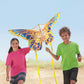 Mint'S Colorful Life Golden Mechanical Butterfly Kite For Kids & Adults Easy To Fly, Large Single Line Kites For The Beach With 300 Ft String Kite Handle
