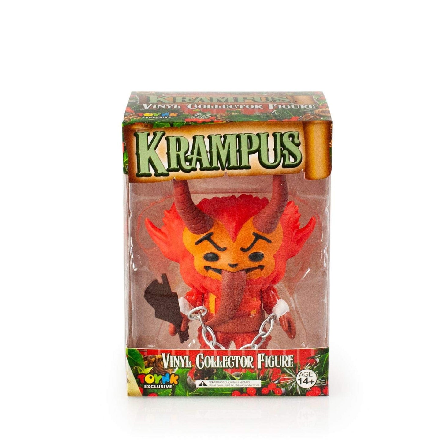 Christmas Krampus Vinyl Action Figure | 5 | Festive Red