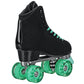 Roller Derby Elite Driftr Roller Skates (5, Black/Mint)