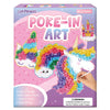 Lonfliness 8PCS Poke-in Craft and Art Kit for Kid Unicorn Theme No-Mess Fabric Sewing Art Girls Boys 4-12 Puzzle Puncture Painti