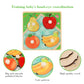 Wooden Peg Puzzles For Toddlers 1-3, Kids' Educational Preschool Peg Puzzle Toy, Set Of 4 Toddler Puzzles - Farm, Dinosaur, Fruit And Marine Animals, Ideal Gift For Ages 1 2 3 Boys And Girls