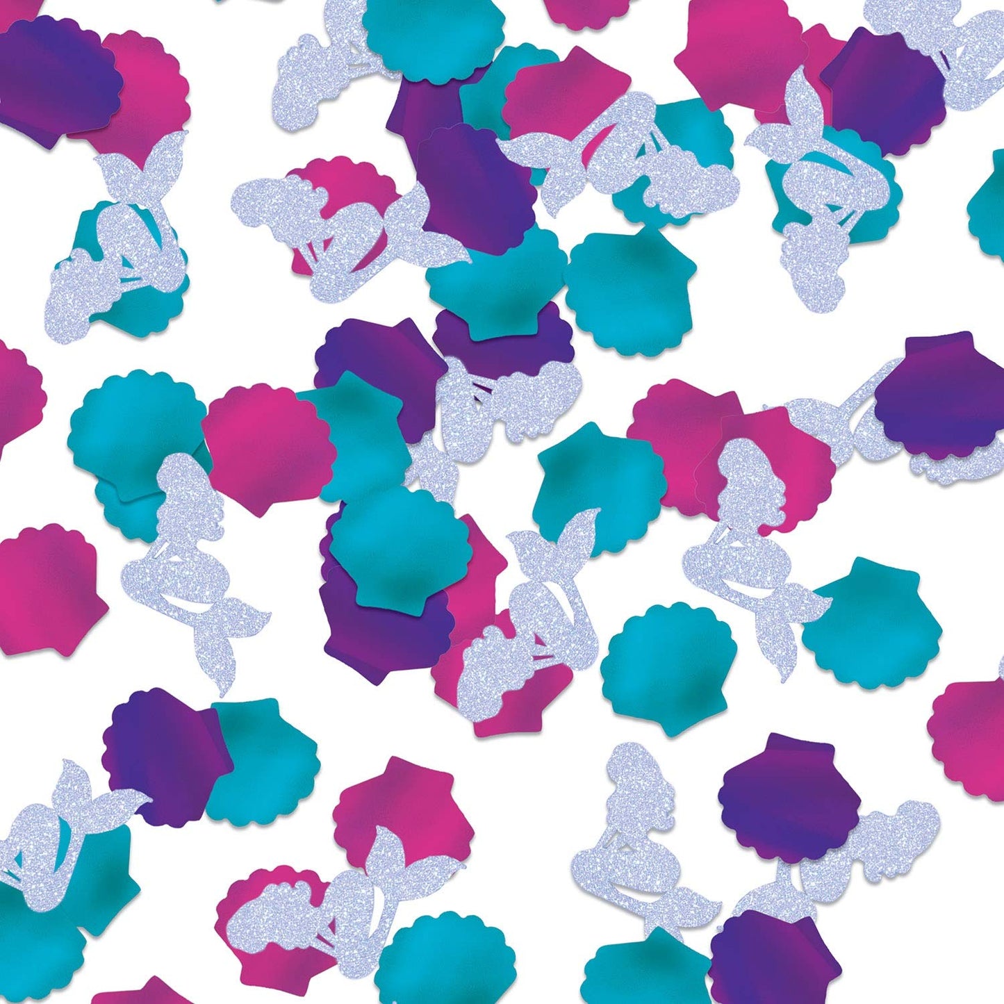 Beistle Mermaid Deluxe Sparkle Confetti