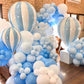 Partywoo Light Blue Balloons, 85 Pcs Matte Blue Balloons Different Sizes Pack Of 18 Inch 12 Inch 10 Inch 5 Inch Blue Balloons For Balloon Garland Balloon Arch As Birthday Party Decorations, Blue-Y4
