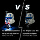 Briksmax Led Lighting Kit For Lego-75349 Captain Rex Helmet - Compatible With Lego Star Wars Building Blocks Model- Not Include Lego Set